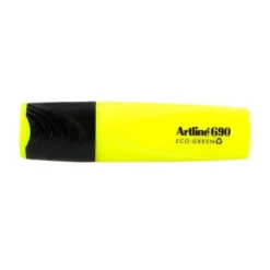 ROTULADOR ARTLINE FLUORESCENTE EK-690 ECO GREEN PUNTA BISELADA 1-4 MM AMARILLO