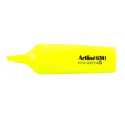 ROTULADOR ARTLINE FLUORESCENTE EK-690 ECO GREEN PUNTA BISELADA 1-4 MM AMARILLO