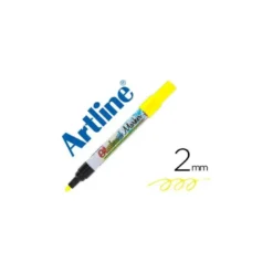 Rotulador Artline Glassboard Marker Especial color Amarillo Fluor para pizarra de cristal