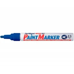 ROTULADOR ARTLINE MARCADOR PERMANENTE EK-400 XF AZUL -PUNTA REDONDA 2.3 MM -METAL CAUCHO Y PLASTICO