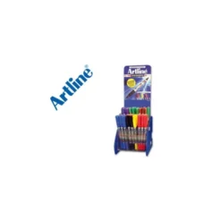 Rotulador artline marcador permanente ek-041t -doble punta 0.4 y 1.0 mm -expositor de 72 unidades stda
