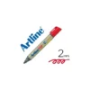 Rotulador artline pizarra ek-157 punta redonda 2 mm rojo para pizarra blanca