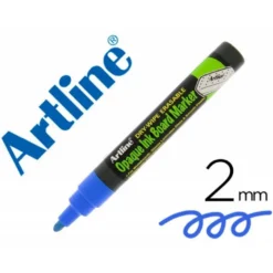 ROTULADOR ARTLINE PIZARRA EPD-4 AZUL OPAQUE INK BOARD PUNTA REDONDA 2 MM