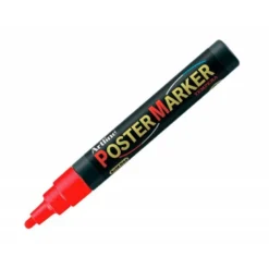 Rotulador Artline Poster Marker EPP-4 Punta Redonda Trazo 2mm Color Rojo