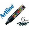 Rotulador Artline Poster Marker EPP-6 Punta Redonda Trazo 6mm Color Negro