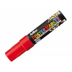 Rotulador Artline Poster Marker EPP-6 Punta Redonda Trazo 6mm Color Rojo
