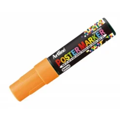 Rotulador Artline Poster Marker EPP-6 Punta Redonda Trazo 6mm Color Naranja Flúor