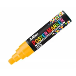 Rotulador Artline Poster Marker EPP-6 Punta Redonda Trazo 6mm Color Naranja Flúor