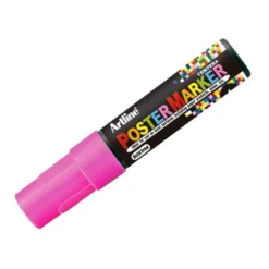 Rotulador Artline Poster Marker EPP-6 Punta Redonda Trazo 6mm Color Rosa Flúor