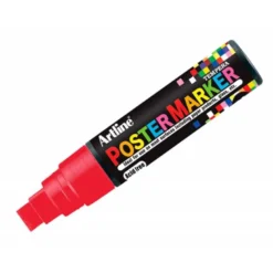 Rotulador Artline Poster Marker EPP-12 Punta Redonda Trazo 12mm Color Rojo