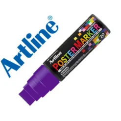 ROTULADOR ARTLINE POSTER MARKER EPP-20 PUNTA RECTANGULAR 20 MM COLOR VIOLETA