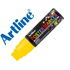 ROTULADOR ARTLINE POSTER MARKER EPP-20 PUNTA RECTANGULAR 20 MM COLOR AMARILLO