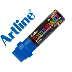 ROTULADOR ARTLINE POSTER MARKER EPP-30 PUNTA RECTANGULAR 30 MM COLOR AZUL