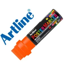 ROTULADOR ARTLINE POSTER MARKER EPP-30 PUNTA RECTANGULAR 30 MM COLOR NARANJA FLUOR