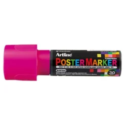 ROTULADOR ARTLINE POSTER MARKER EPP-30 PUNTA RECTANGULAR 30 MM COLOR ROSA FLUOR