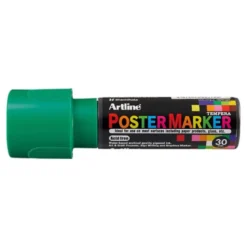 ROTULADOR ARTLINE POSTER MARKER EPP-30 PUNTA RECTANGULAR 30 MM COLOR VERDE