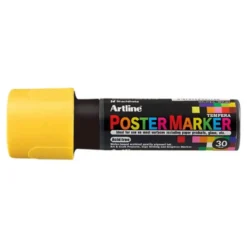 ROTULADOR ARTLINE POSTER MARKER EPP-30 PUNTA RECTANGULAR 30 MM COLOR AMARILLO