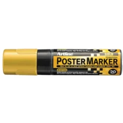 ROTULADOR ARTLINE POSTER MARKER EPP-20 PUNTA RECTANGULAR 20 MM COLOR ORO