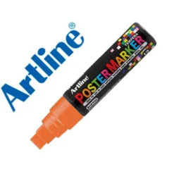 ROTULADOR ARTLINE POSTER MARKER EPP-12 PUNTA RECTANGULAR 12 MM COLOR NARANJA FLUOR
