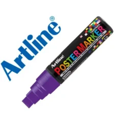 ROTULADOR ARTLINE POSTER MARKER EPP-12 PUNTA RECTANGULAR 12 MM COLOR VIOLETA