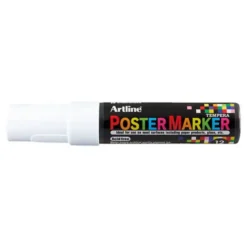 ROTULADOR ARTLINE POSTER MARKER EPP-12 PUNTA RECTANGULAR 12 MM COLOR BLANCO