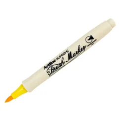 ROTULADOR ARTLINE SUPREME BRUSH EPFS PINTURA BASE DE AGUA PUNTA TIPO PINCEL TRAZO FINO AMARILLO