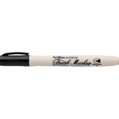 Rotulador Artline Supreme Brush Acuarelable Punta Pincel Color Negro