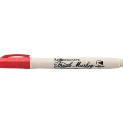 Rotulador Artline Supreme Brush Acuarelable Punta Pincel Color Rojo