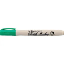 Rotulador Artline Supreme Brush Acuarelable Punta Pincel Color Verde