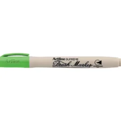 Rotulador Artline Supreme Brush Acuarelable Punta Pincel Color Verde Amarillento