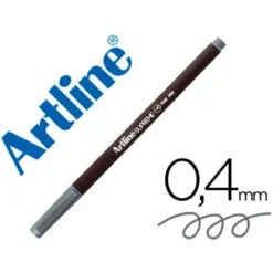 ROTULADOR ARTLINE SUPREME EPFS200 FINE LINER PUNTA DE FIBRA GRIS 0,4 MM