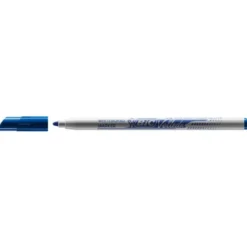 Rotulador Bic Velleda fino 1 mm color azul para pizarra blanca