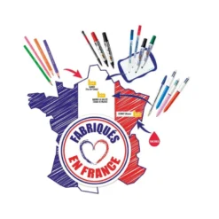 Rotulador Bic Velleda fino 1 mm color rojo para pizarra blanca