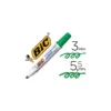 Rotulador Bic Velleda punta biselada 5,9 mm verde para pizarra blanca