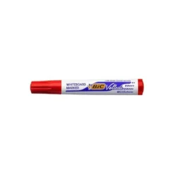 Rotulador Bic velleda punta redonda 1,3 mm rojo para pizarra blanca