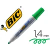 Rotulador Bic velleda punta redonda 1,3 mm verde para pizarra blanca