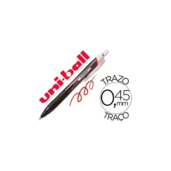 Rotulador-Bolígrafo roller Uni-Ball rojo Jet Stream junior 0,45 mm SXN-150