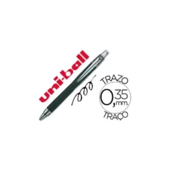 Rotulador-Bolígrafo roller Uni-Ball negro SXN-210 Jet Stream trazo 0,35 mm