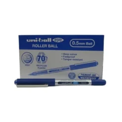 Rotulador-bolígrafo Uni-Ball azul UB-150 0,5 mm