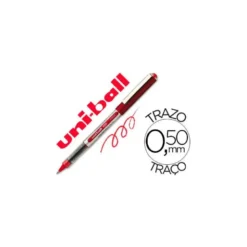 Rotulador-bolígrafo Uni-Ball rojo UB-150 0,3 mm