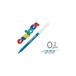 Rotulador Carioca fino lavable color azul