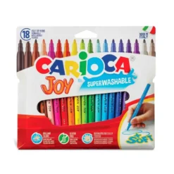 ROTULADOR CARIOCA JOY CAJA DE 18 COLORES