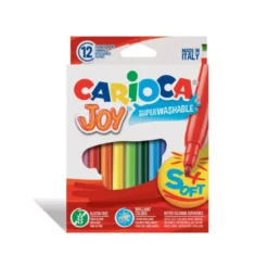 Rotulador Carioca Joy finos lavables caja 12 rotuladores