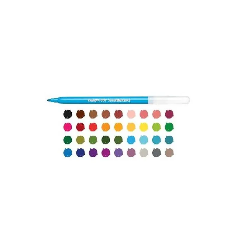 ROTULADOR CARIOCA JOY METRO CAJA DE 96 UNIDADES COLORES SURTIDOS