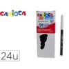 ROTULADOR CARIOCA JOY MONOCOLOR NEGRO CAJA DE 24 UNIDADES