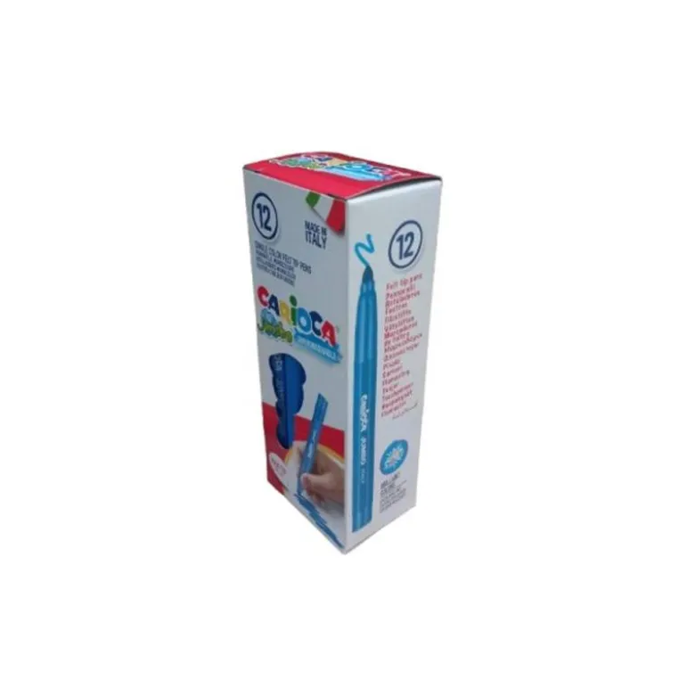 ROTULADOR CARIOCA JUMBO LAVABLE AZUL PUNTA GRUESA 6 MM