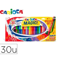 ROTULADOR CARIOCA MAGIC MARKERS SPECIAL SET CAJA 30 UNIDADES COLORES SURTIDOS