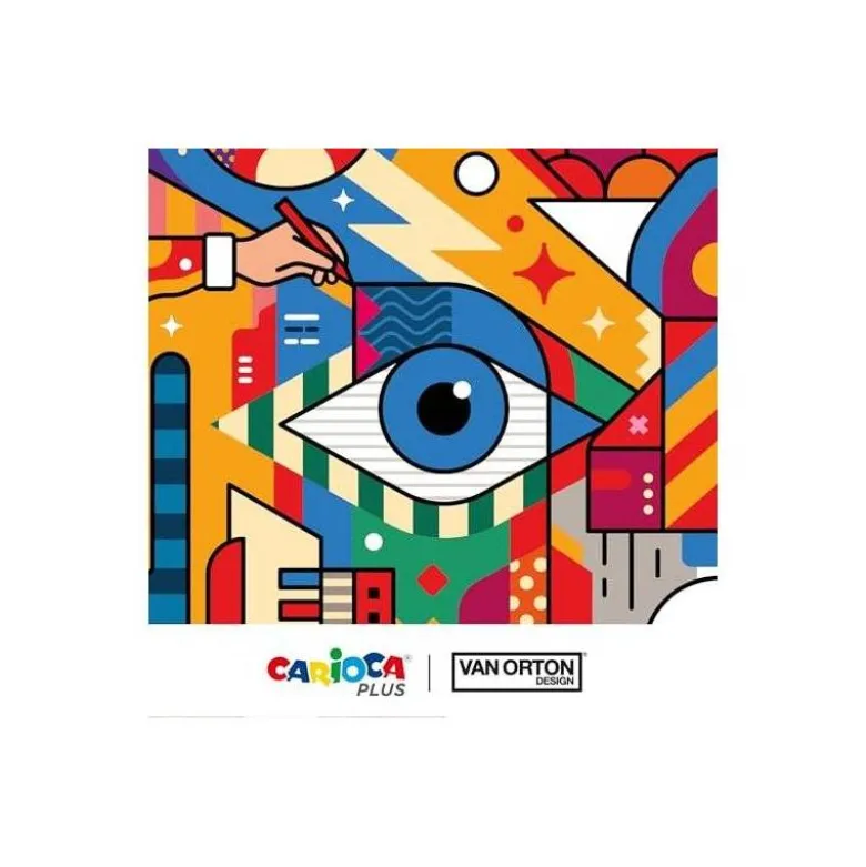 ROTULADOR CARIOCA PLUS SKETCH MARKER DOBLE PUNTA PINCEL Y BISELADA CAJA PREMIUM 32 UNIDADES COLORES SURTIDOS