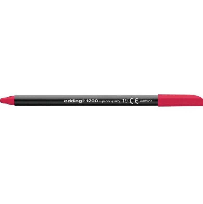 Rotulador Edding 1200 carmin nº 19