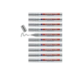 Rotulador Edding 750 color Plata